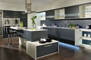 Interior design and person talking