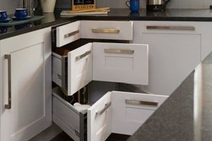 Kitchen shelf that flips up