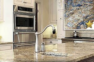 Giallo Matisse granite countertop