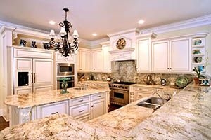 Golden Silver granite countertop