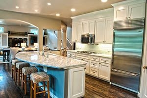 newly remodeled kitchen