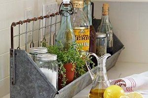 oil products in kitchen