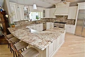 slabs of granite