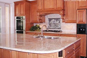 polished granite countertops