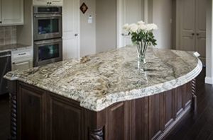 broken edge of granite