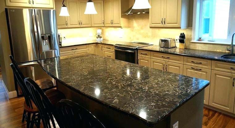 Crema Marfil marble countertop