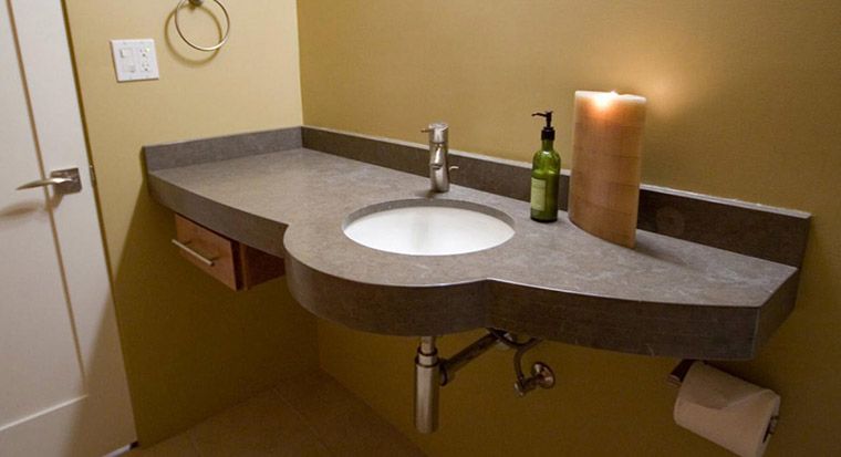wall mounted sink