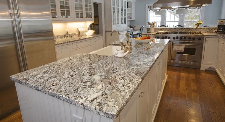 polished granite countertops