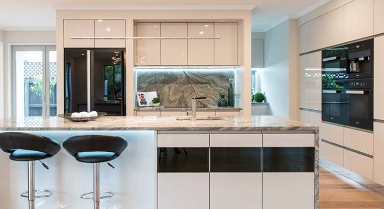 metal finished refrigerator