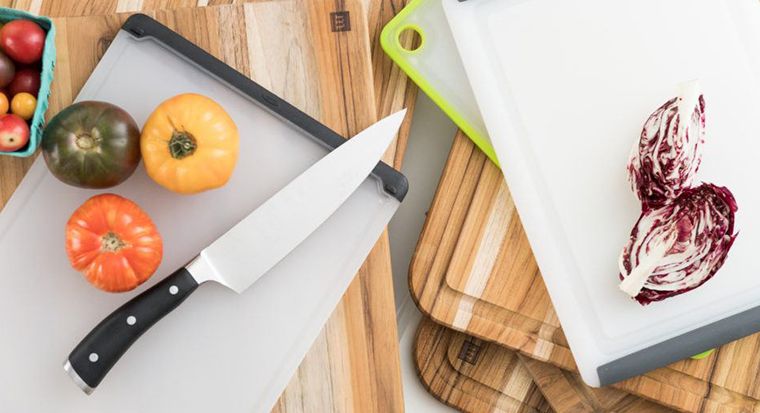 different shades of cutting boards